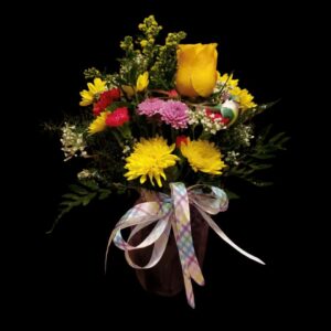 Budget friendly yellow flower bouquet for Jefferson, IA and surrounding areas