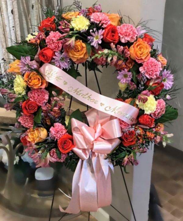 September’s Beauty Easel Wreath